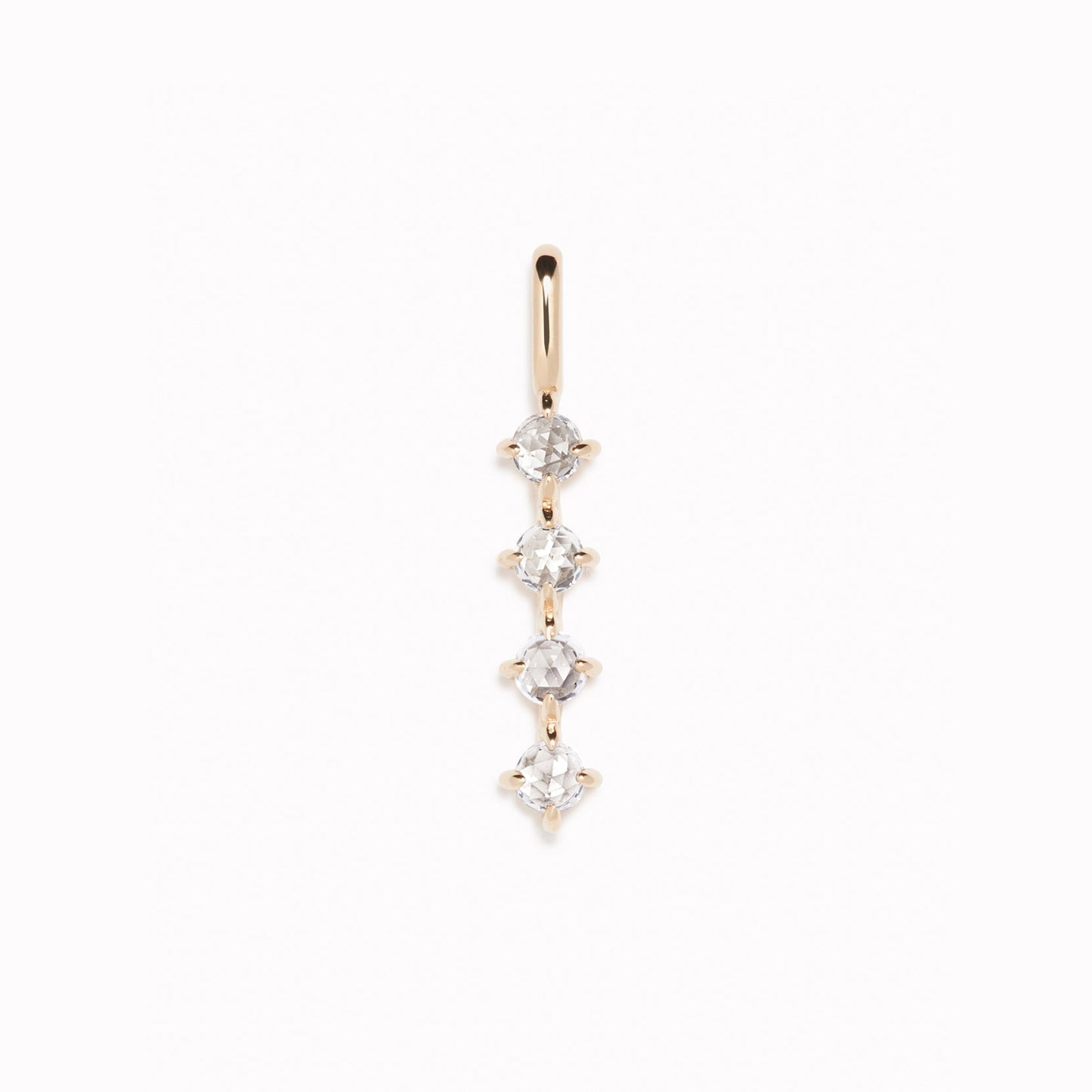 Diamond Drop Pendant 14k Gold