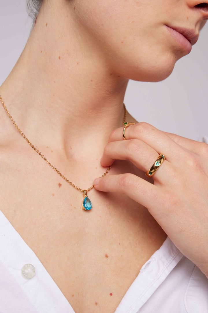 Blue Sirius Necklace