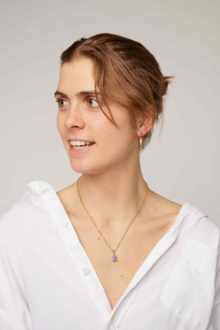 Purple Sirius Necklace