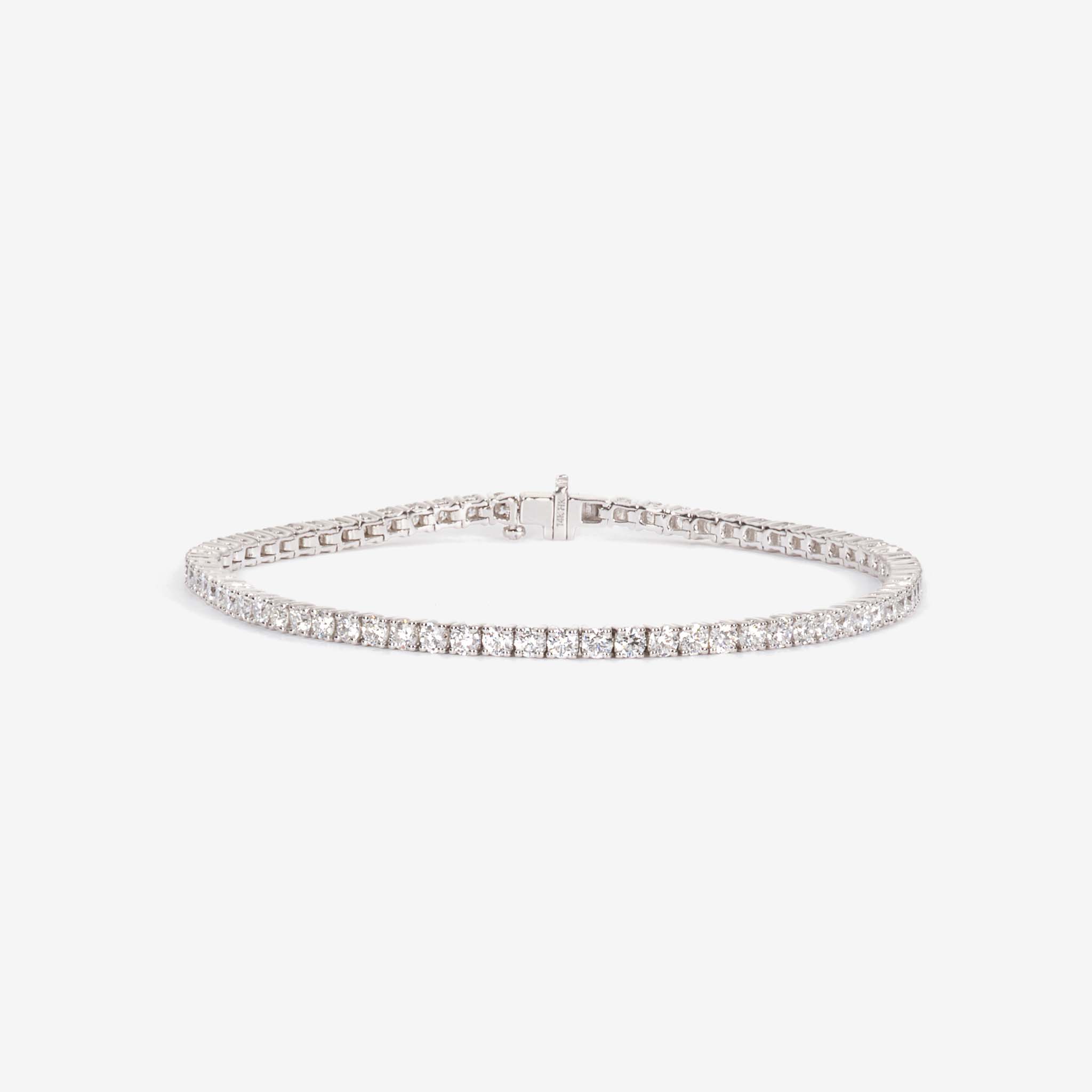 Diamond Tennis Bracelet 14k White Gold (3.0 ct tw, 7 inches)