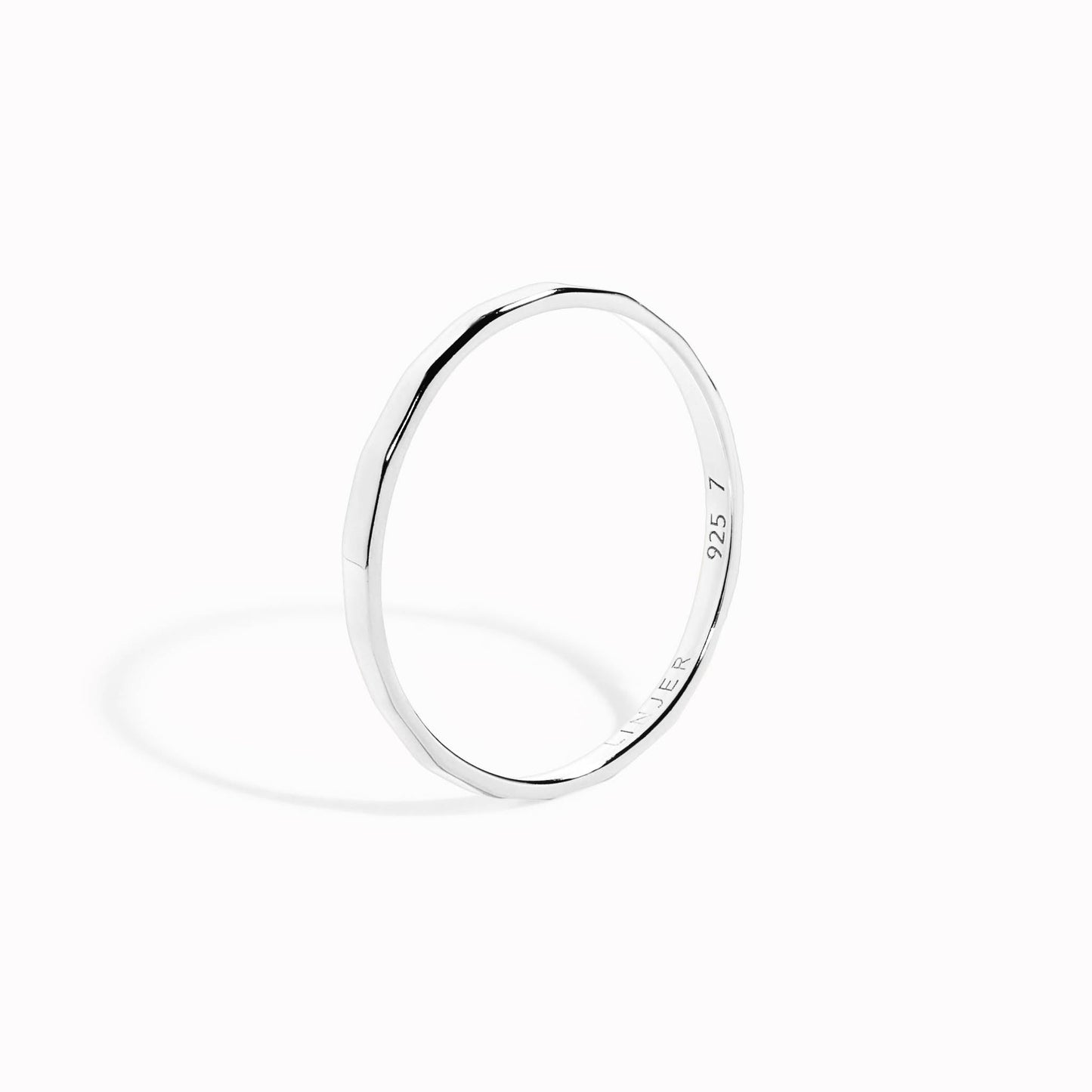 Silver Stacking Ring - Lita