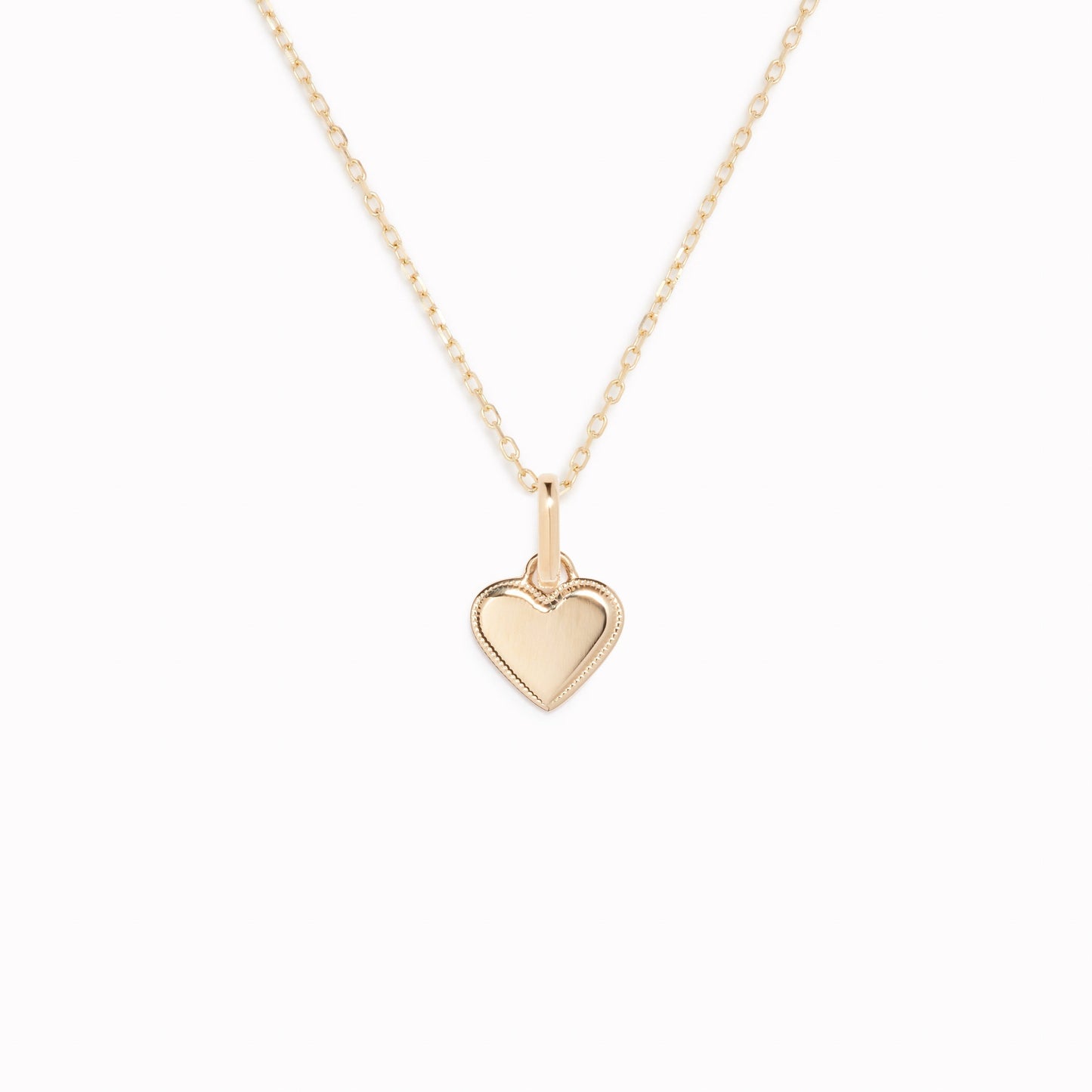 Heart Charm 14k Gold