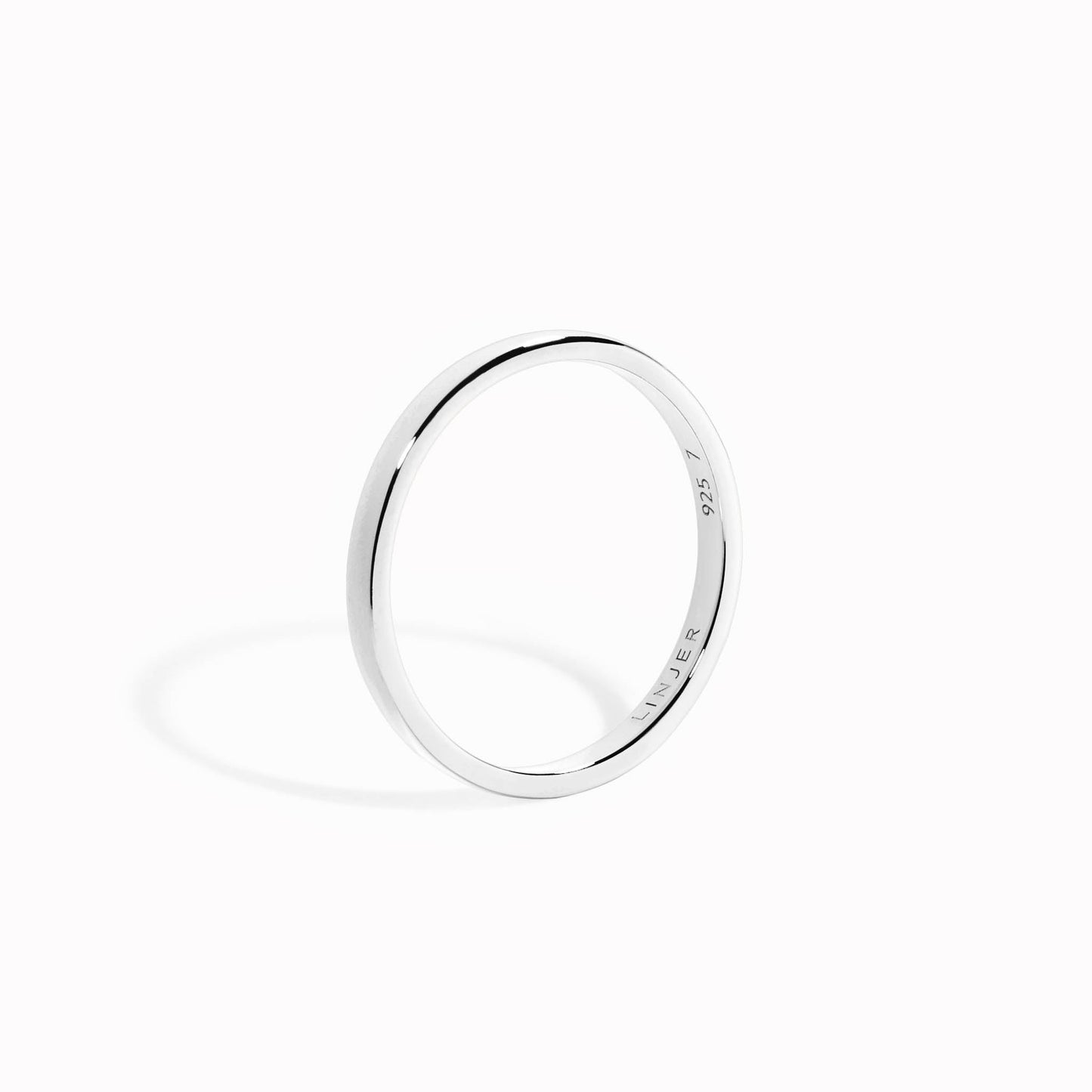 Silver Stacking Ring - Nina