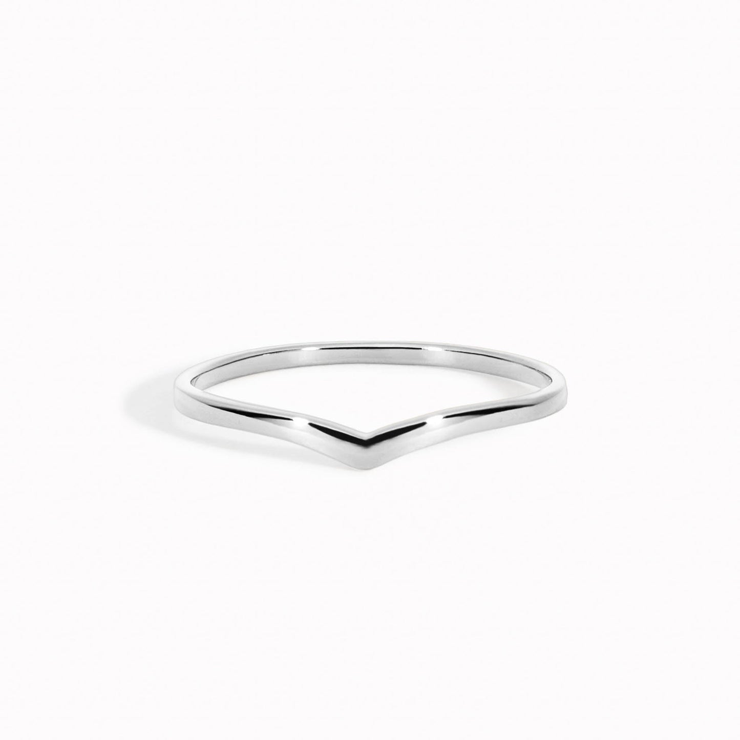 V Ring Silver - Nora