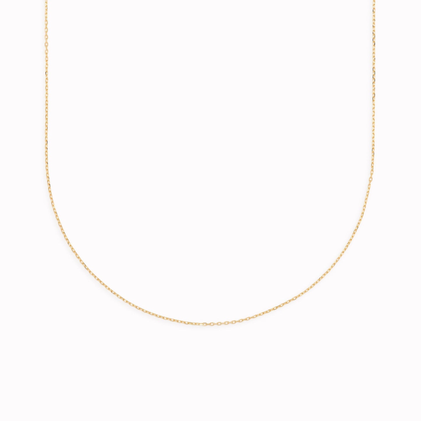 14k Gold Cable Chain Necklace (20 inches) - Tyra