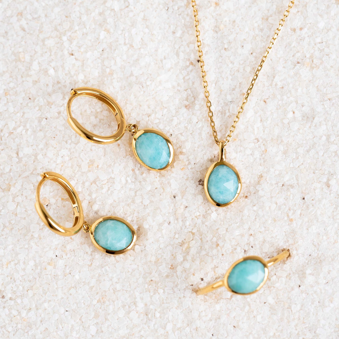 Amazonite Ring - Iris