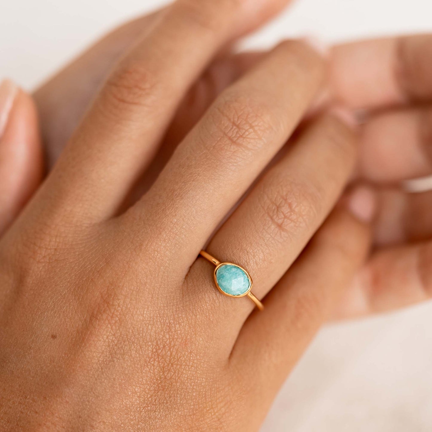 Amazonite Ring - Iris