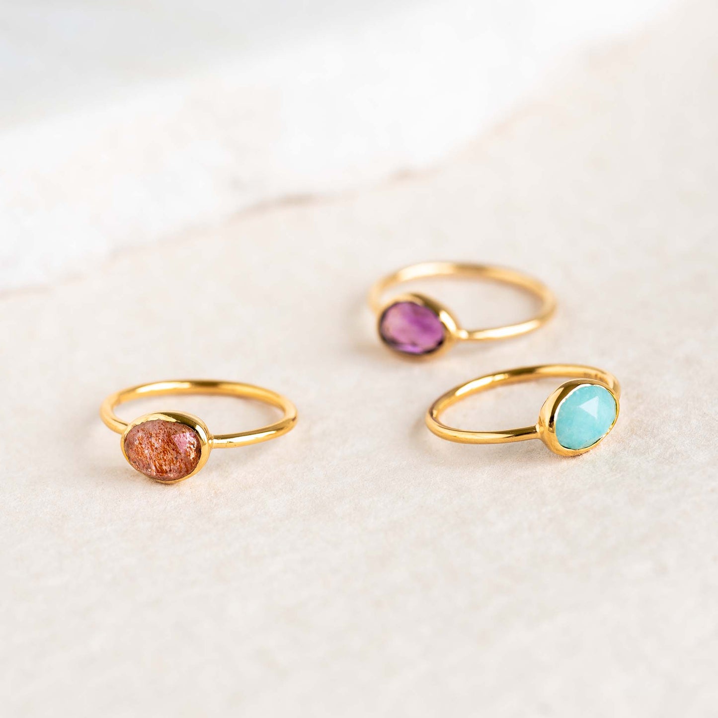 Amazonite Ring - Iris
