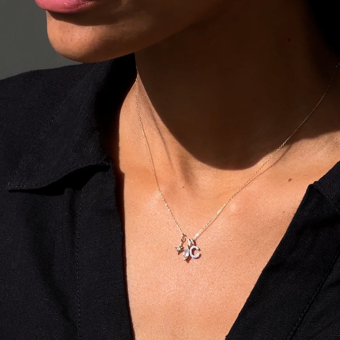 Heart Charm 14k Gold