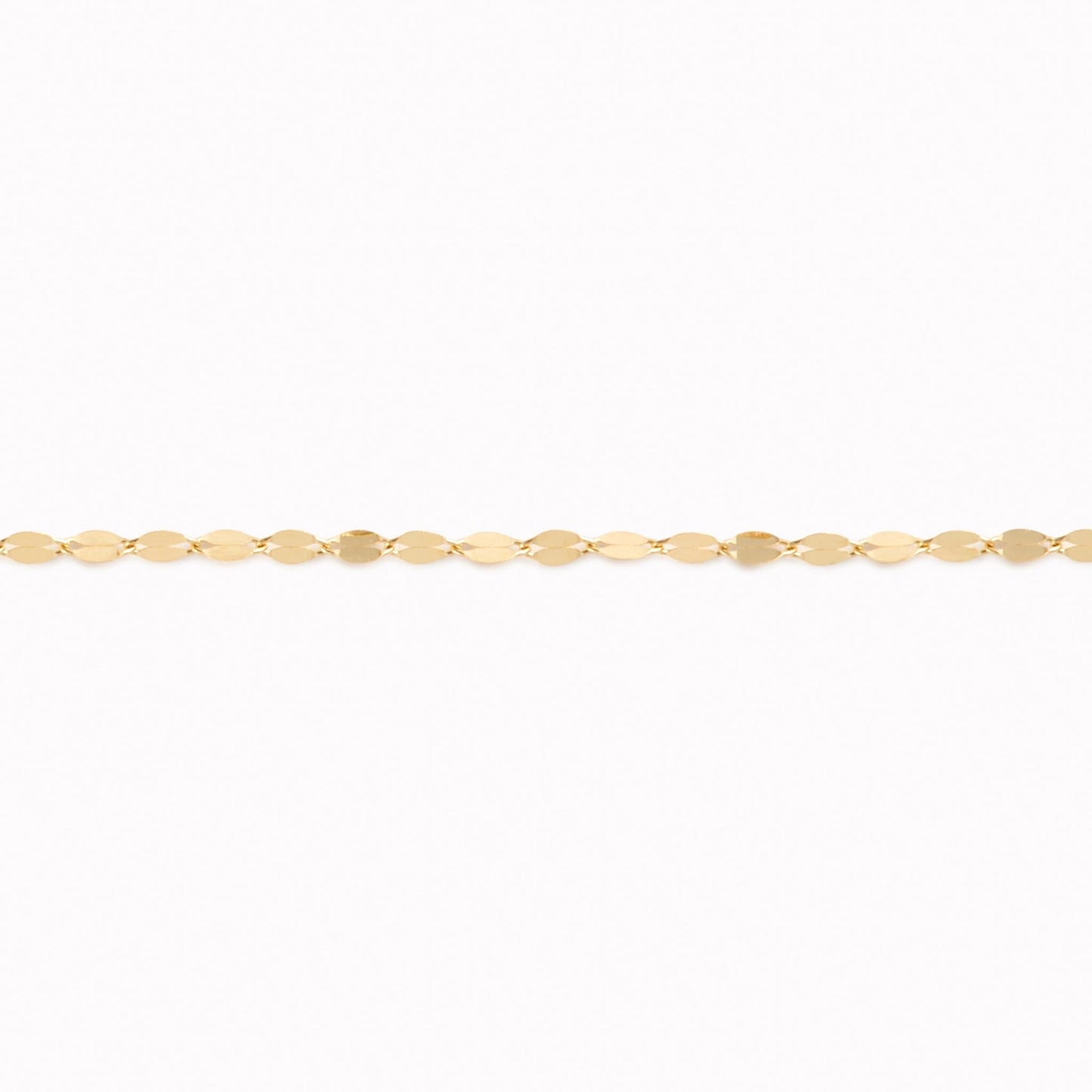 14k Gold Petal Chain Necklace - Fleur