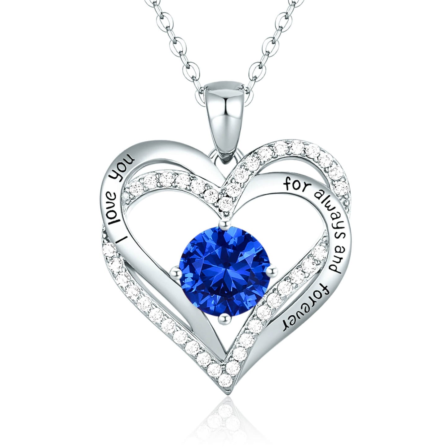 For Always & Forever Birthstone Necklace