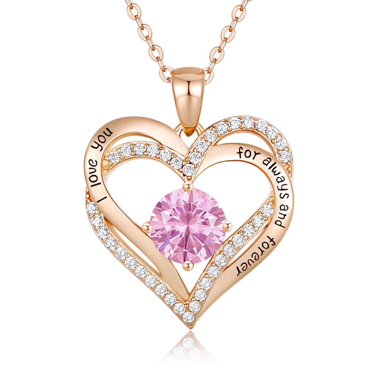 For Always & Forever Birthstone Necklace