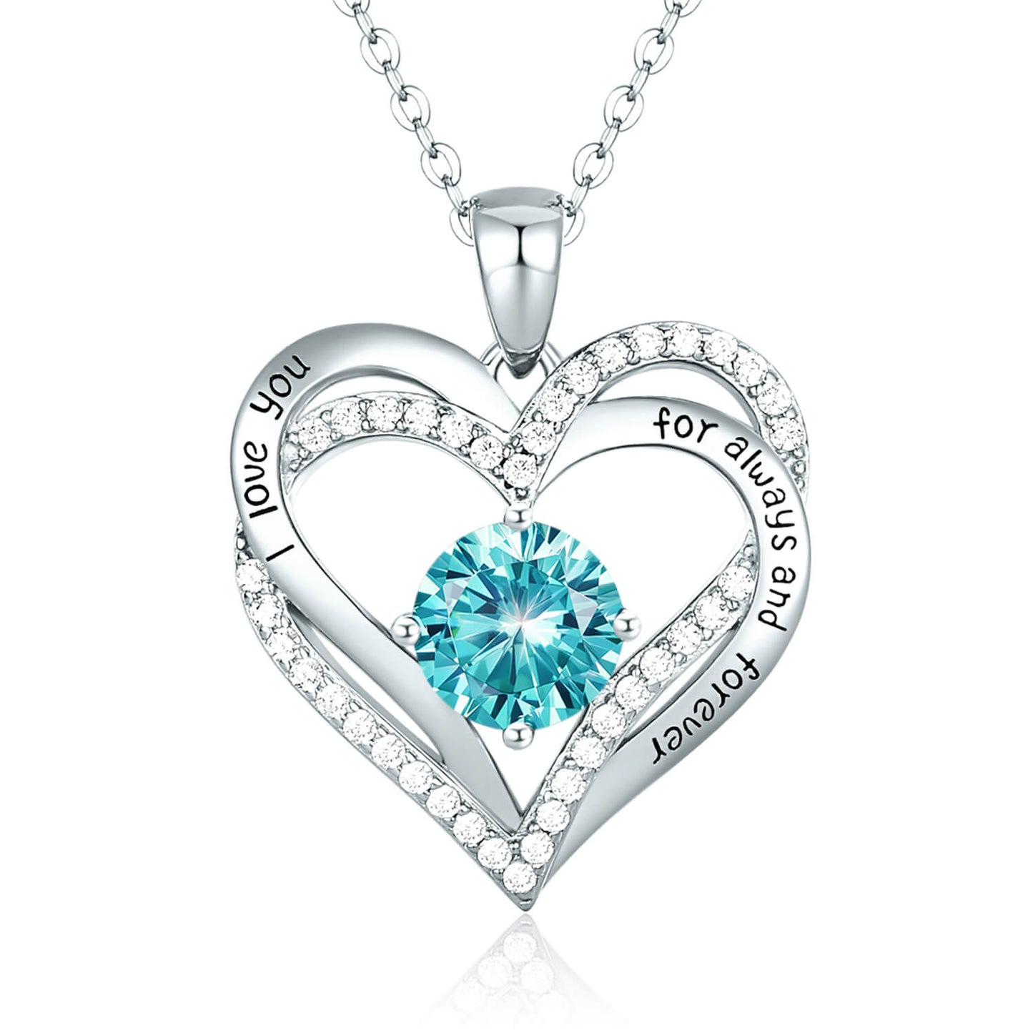 For Always & Forever Birthstone Necklace