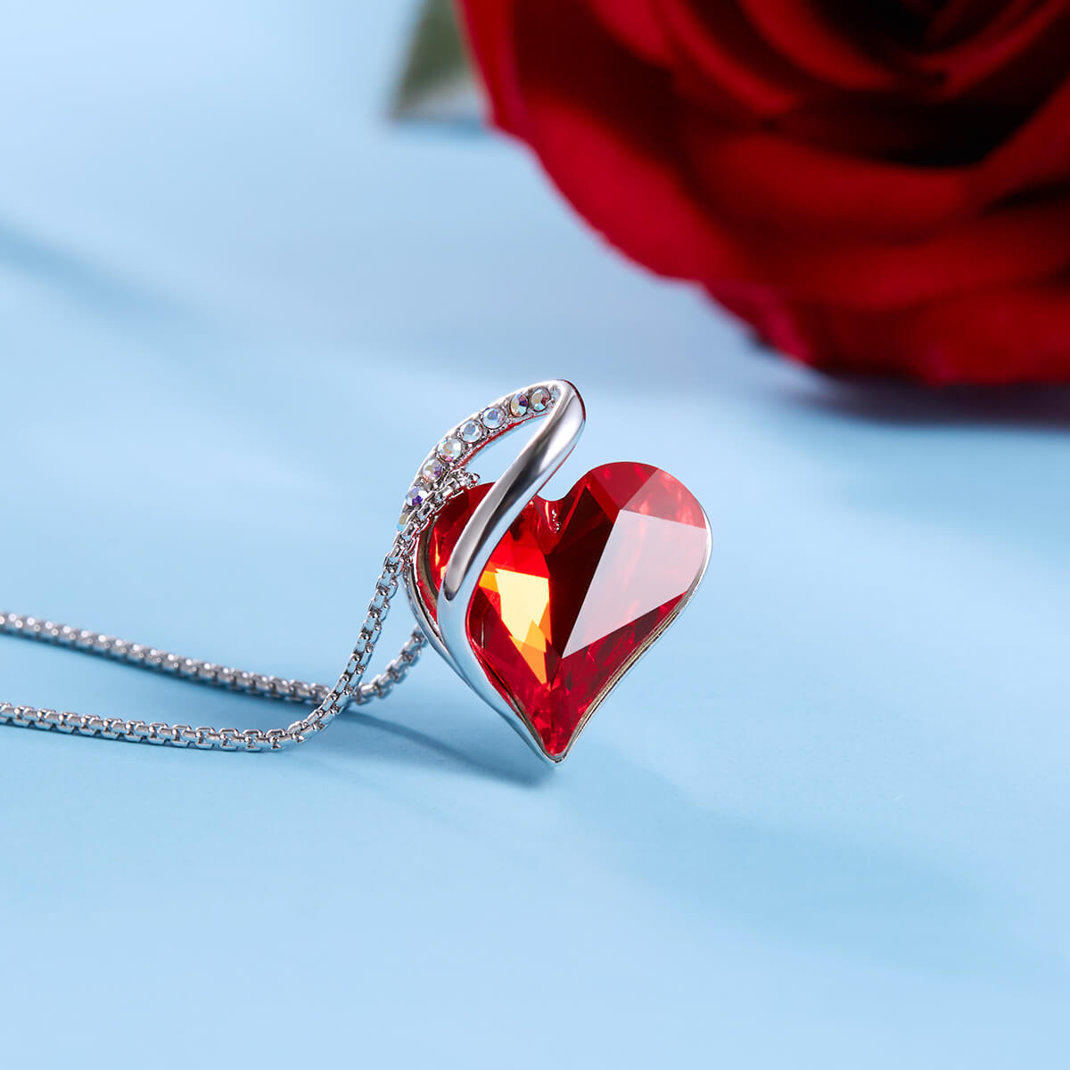 Red Timeless Love Necklace
