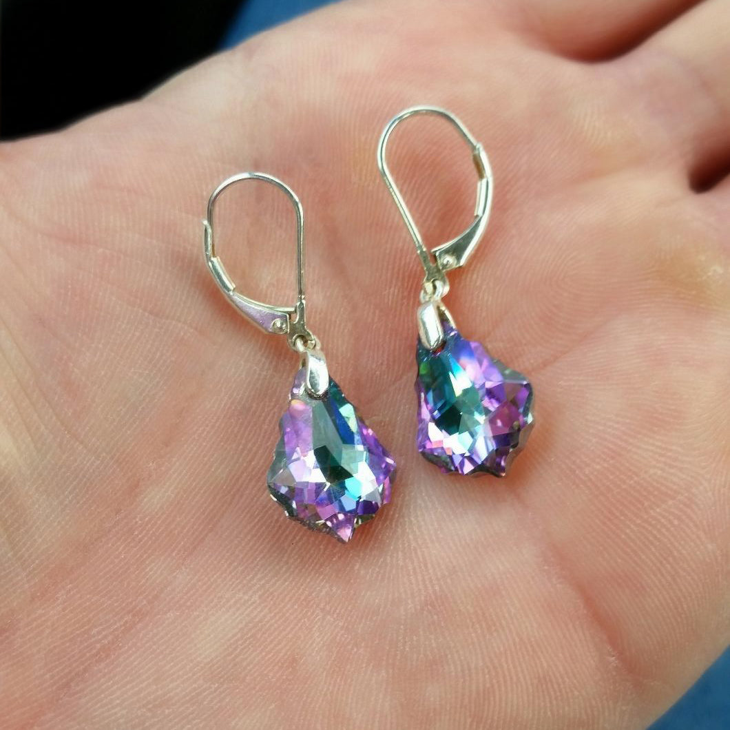 Vitrail Light Crystal Earrings