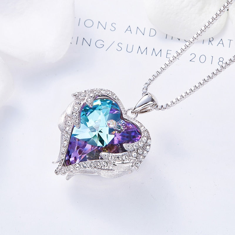 Heart & Wings Necklace