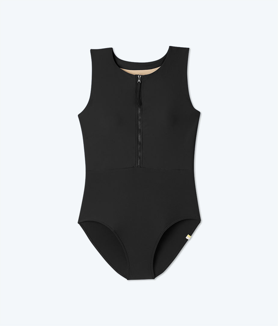 The Surge Zip-Front One-Piece - Sea Urchin