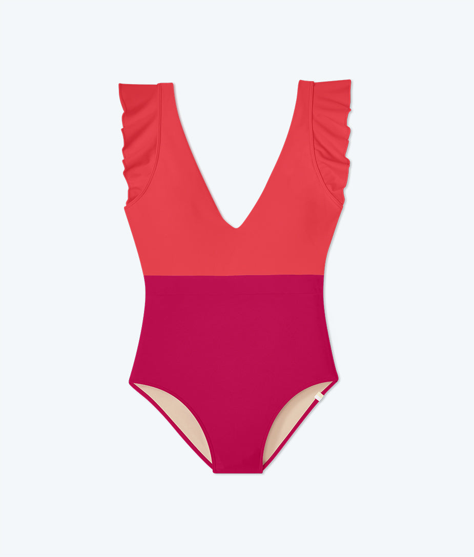 The Ruffle Backflip - Strawberry & Spritz