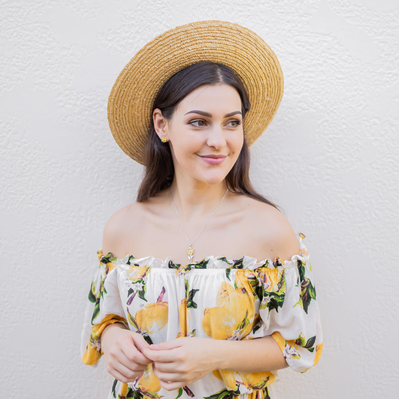 Sunflower Necklace