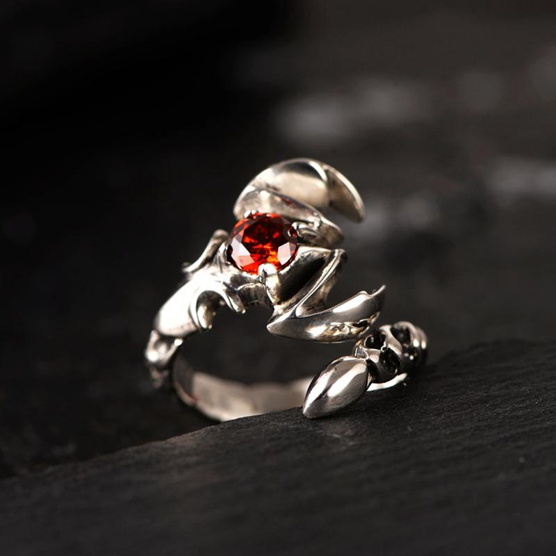 SCORPION KING 925 SILVER RING