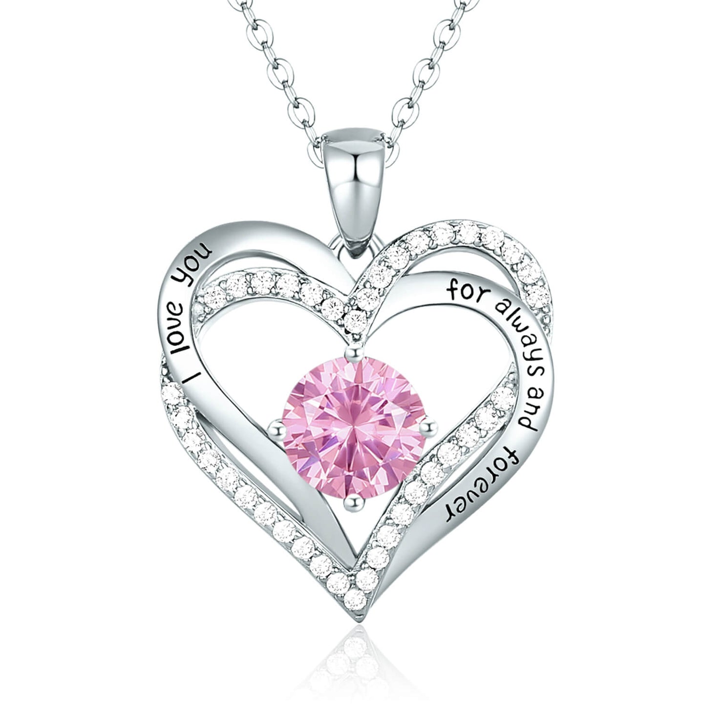 For Always & Forever Birthstone Necklace