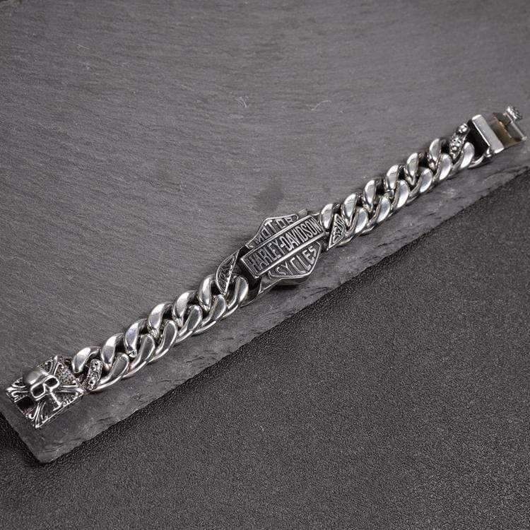 SKULL STAINLESS STEEL BRACELET
