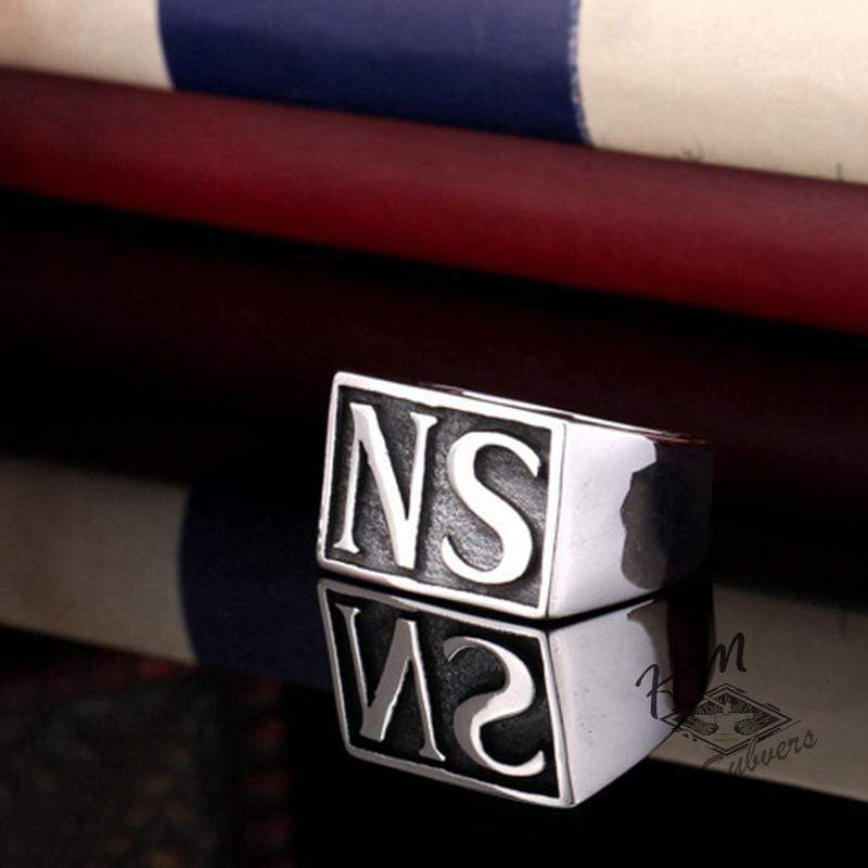 VINTAGE SO NS STAINLESS STEEL RING