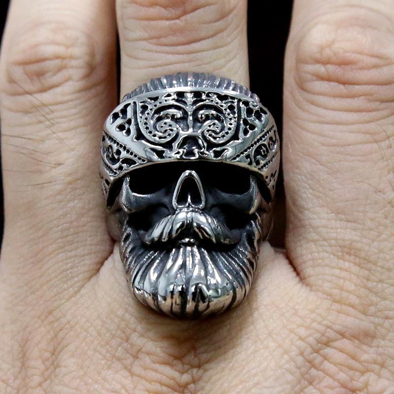 BIG BEARD STAINLESS STEEL RING