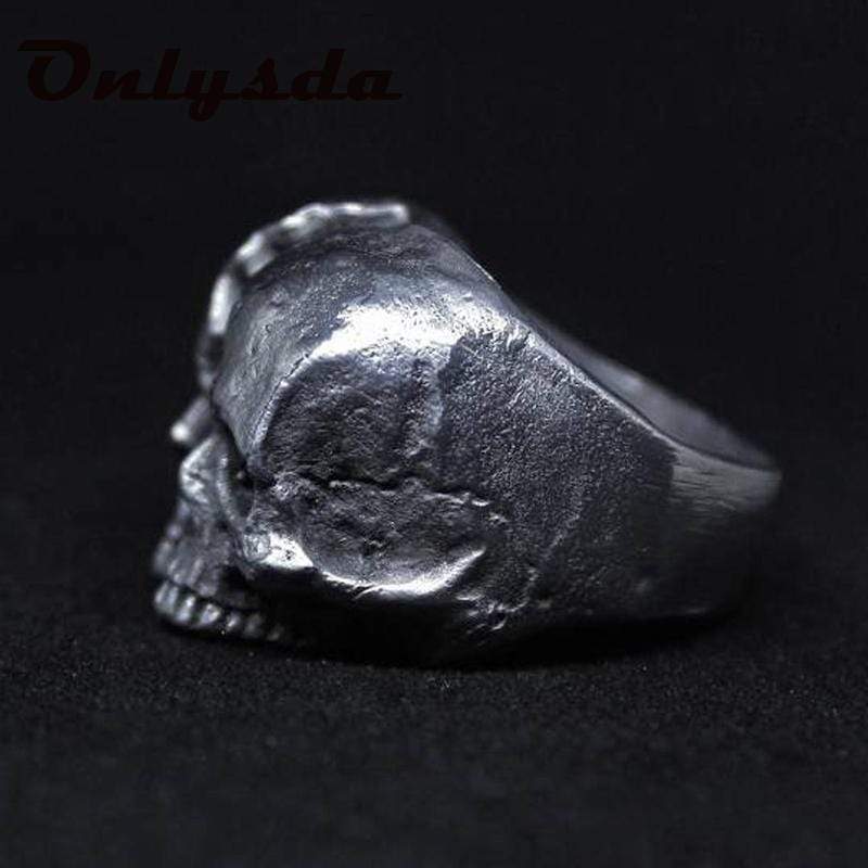 VINTAGE DOUBLE SIDED SKULL RING