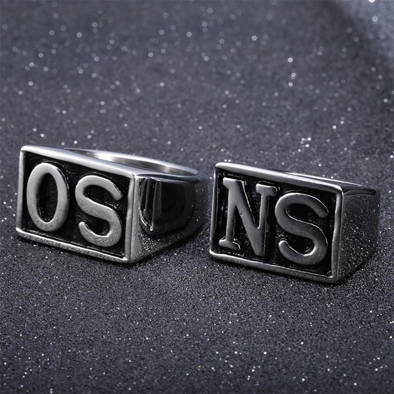 VINTAGE SO NS STAINLESS STEEL RING