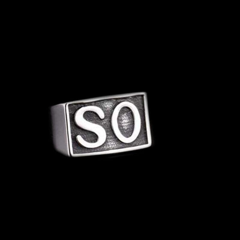 VINTAGE SO NS STAINLESS STEEL RING
