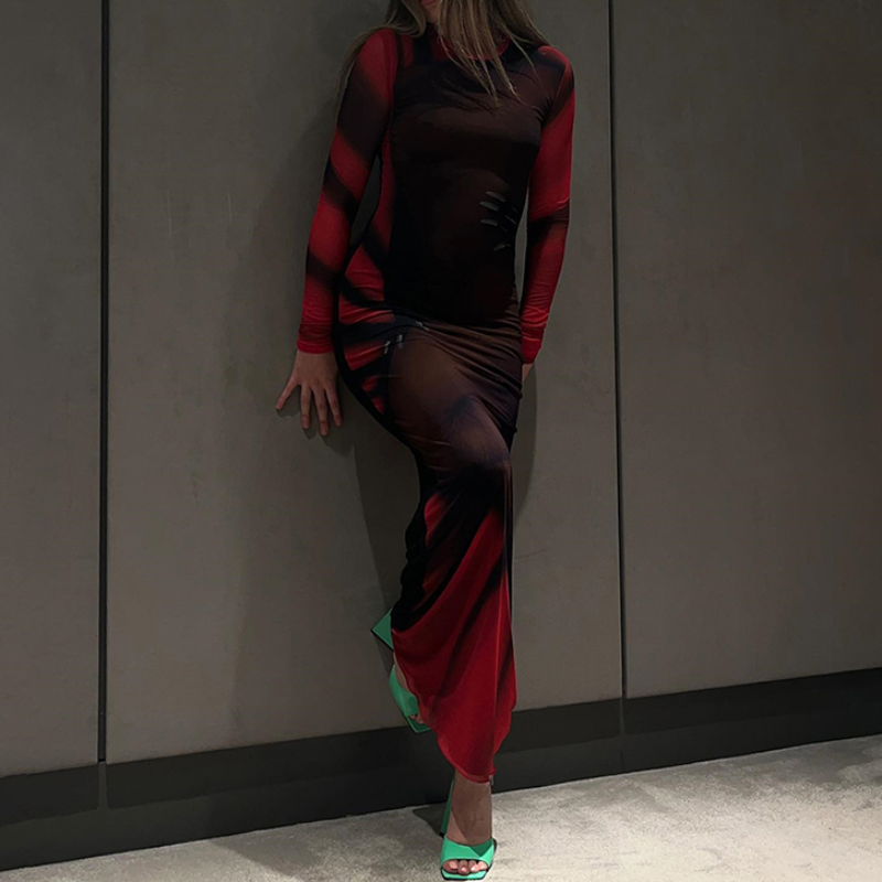 Raiden See-Through Dress