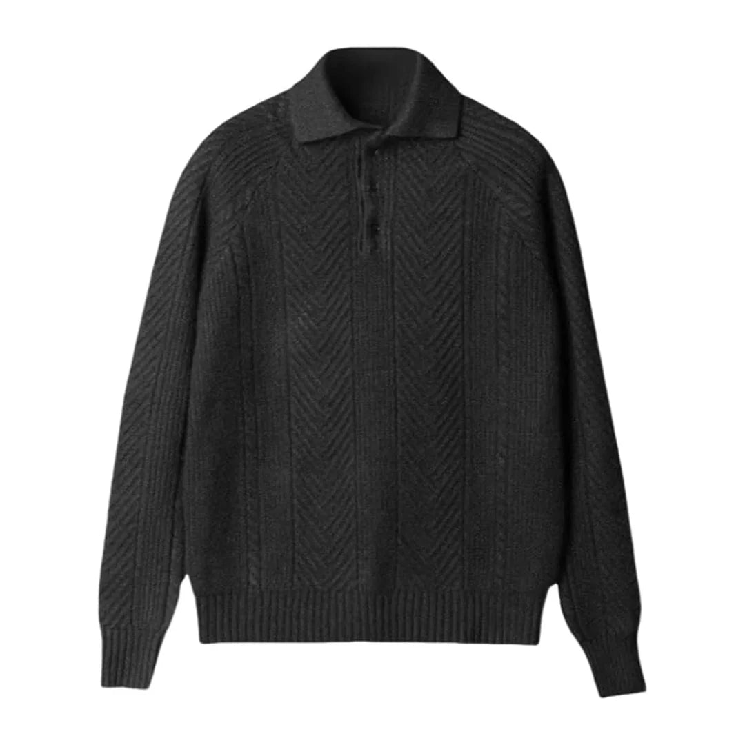 Noble Wear Cambridge Textured Knitted Polo