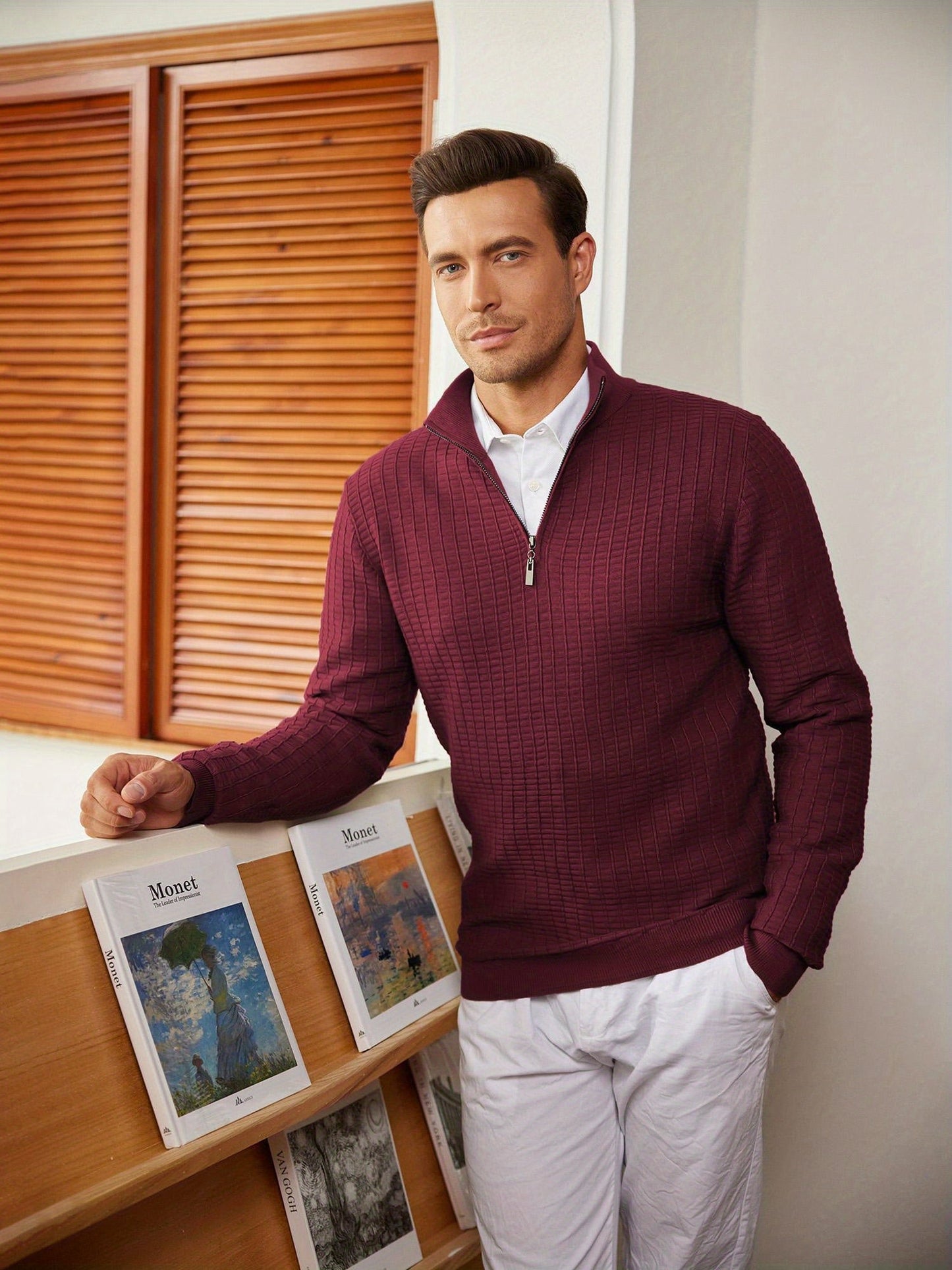 Noble Wear Camden Half-Zip Sweatshirt