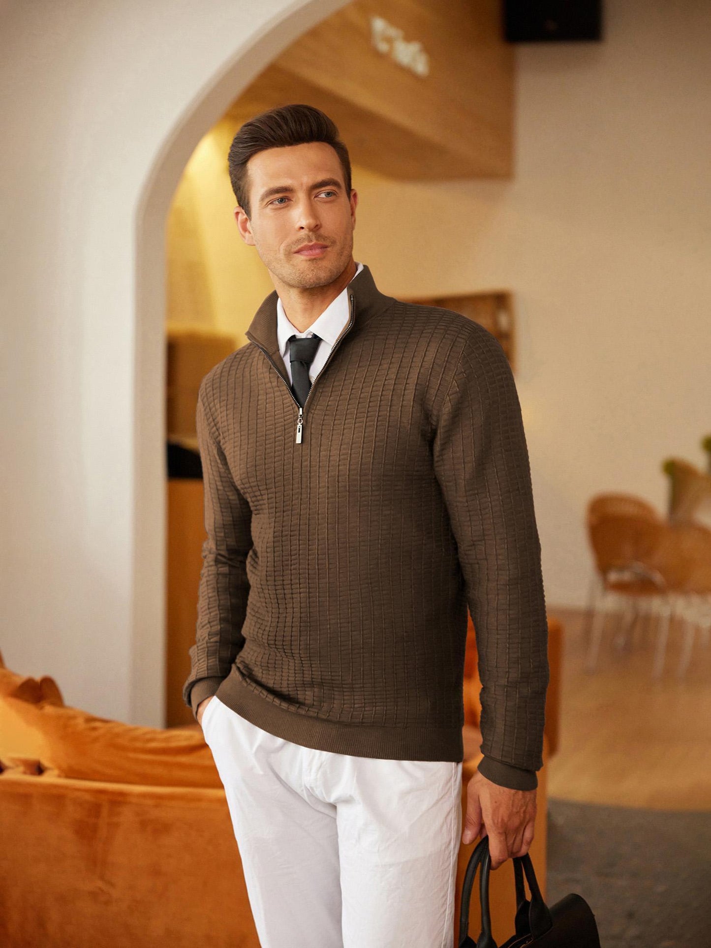 Noble Wear Camden Half-Zip Sweatshirt