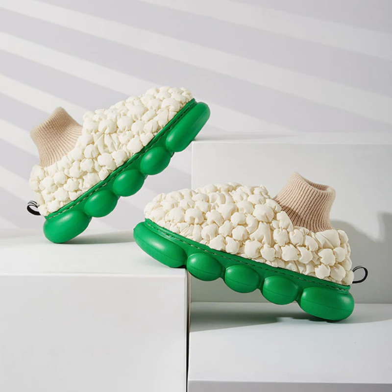 Pop-Puff Winter Slippers