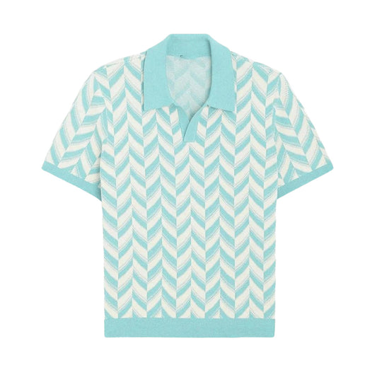 Noble Wear V-neck Polo Shirt