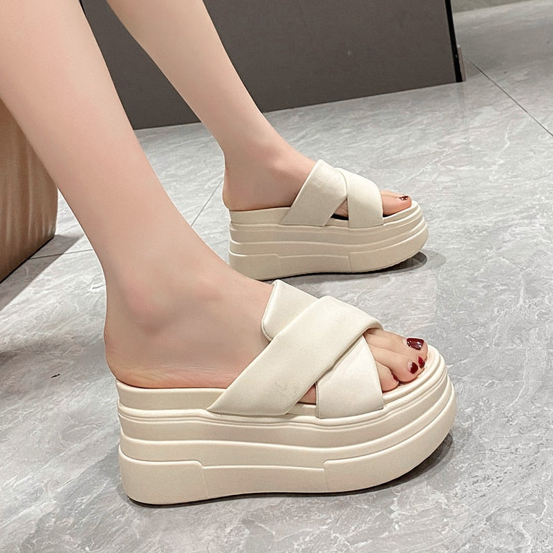 Xtra Summer Platform Slippers