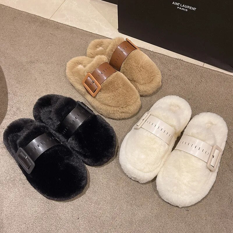 Anny Fuzzy Slippers