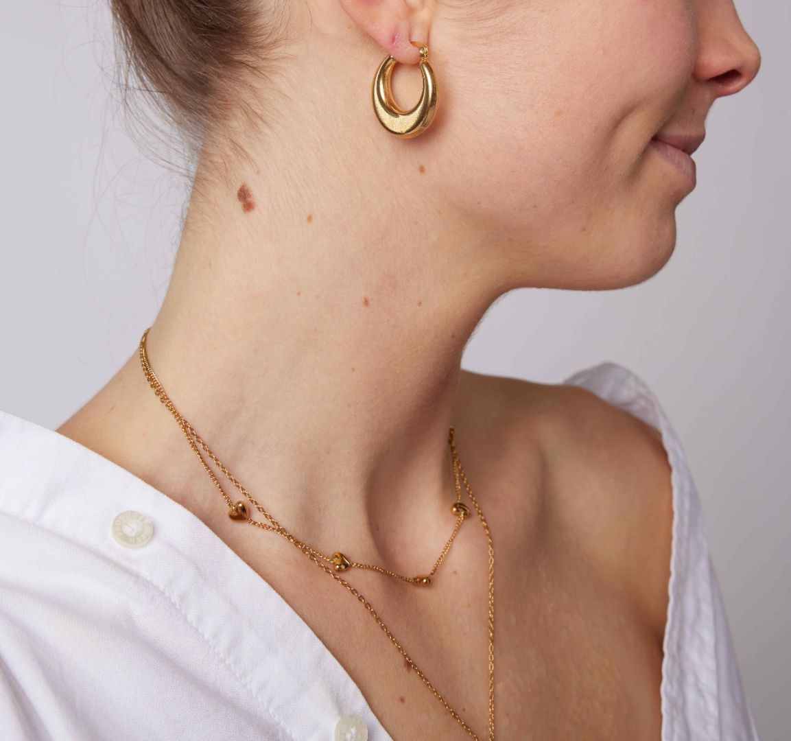 Double Heart Necklace