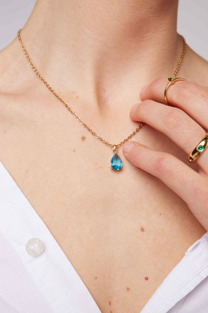 Blue Sirius Necklace