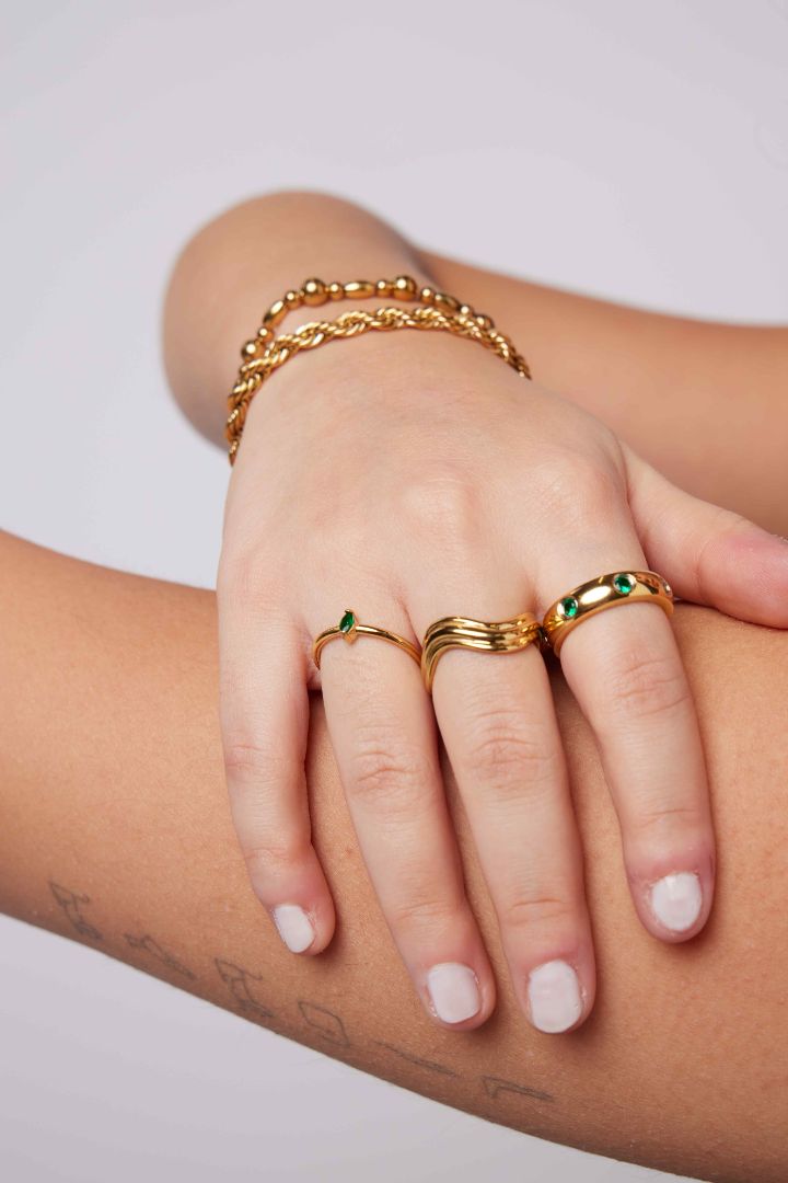 Emerald Romance Ring