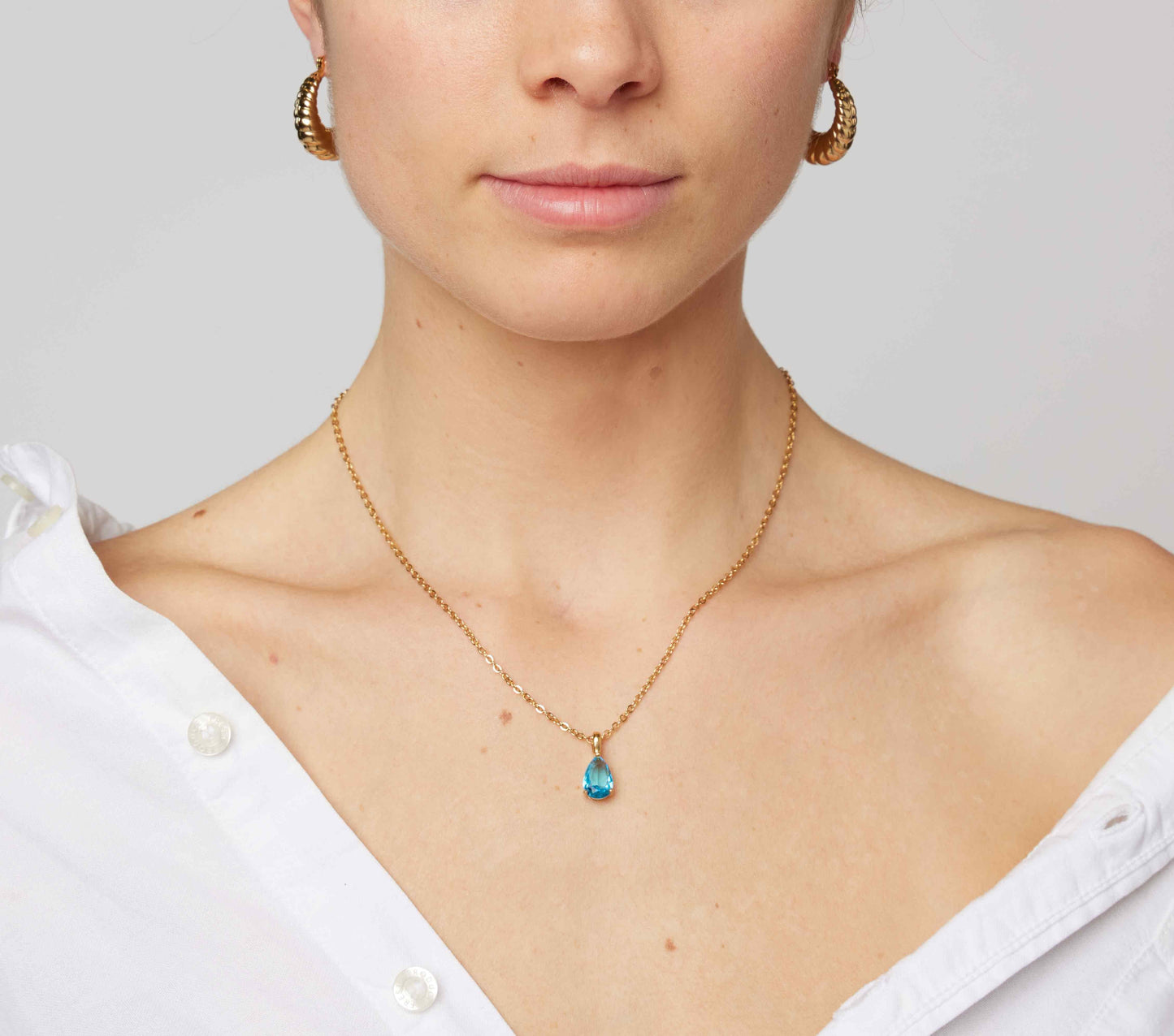 Blue Sirius Necklace