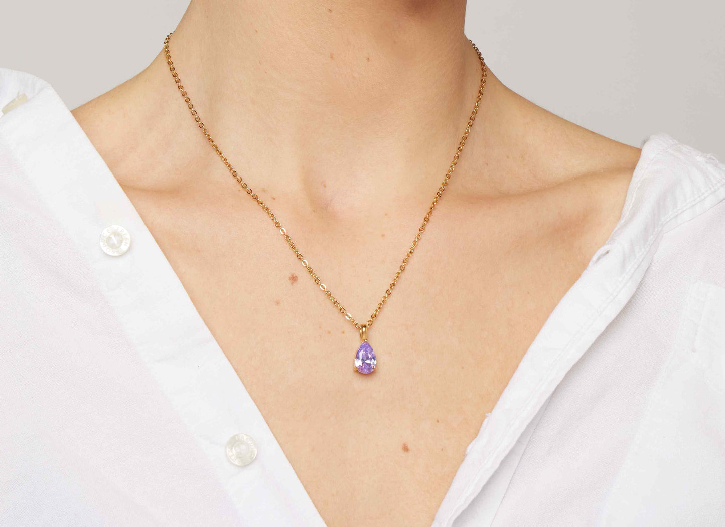 Purple Sirius Necklace
