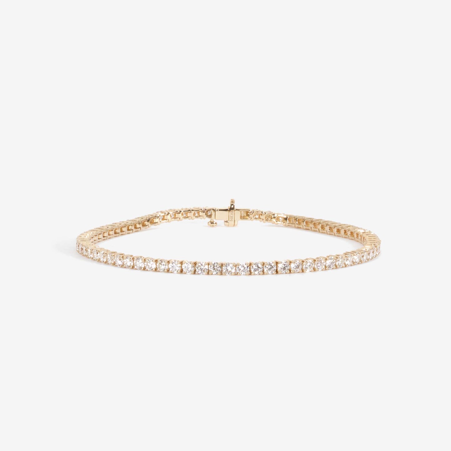 Diamond Tennis Bracelet 14k Yellow Gold (3.0 ct tw, 7 inches)