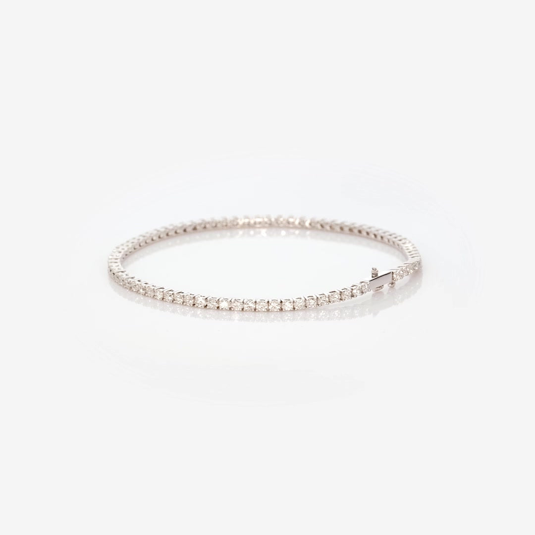 Diamond Tennis Bracelet 14k White Gold (2.77 ct tw, 6.5 inches)