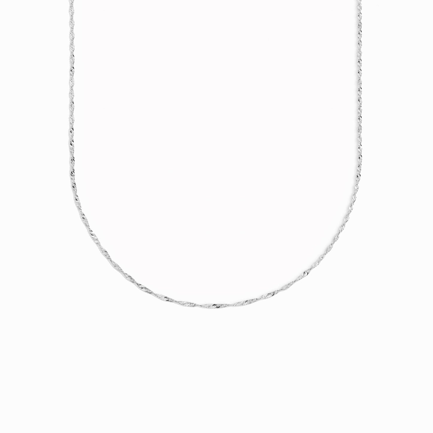 Silver Singapore Chain - Leknes