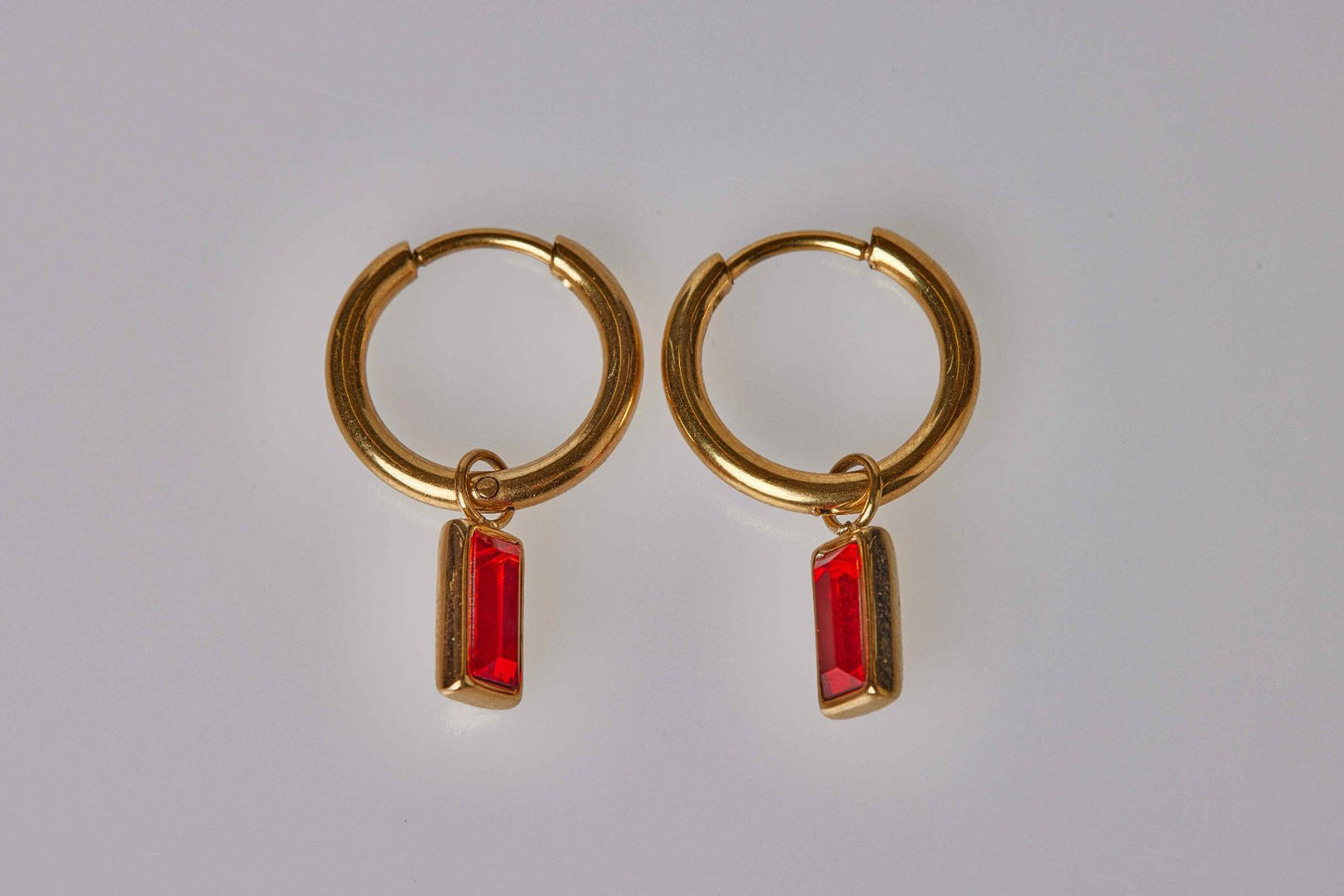 Ruby Romance Earrings