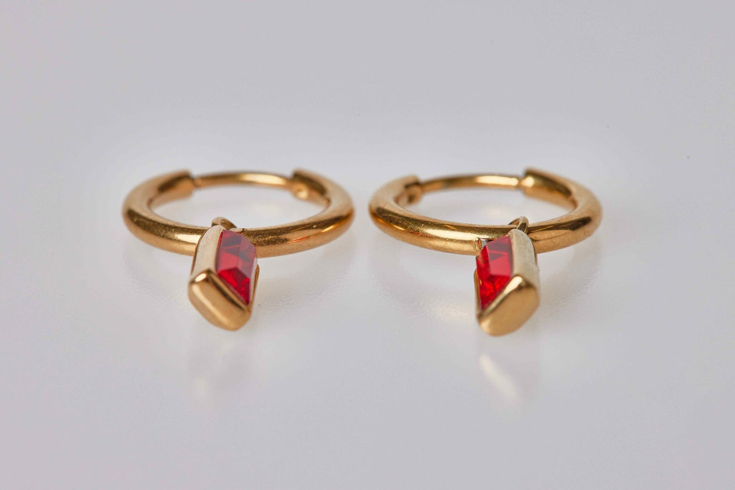 Ruby Romance Earrings