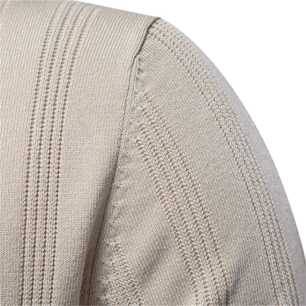 Noble Wear London Ribbed Knit Polo